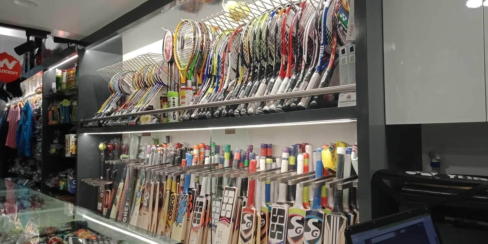 SK-Sports-Goods-Store-cricket-badminton-bats