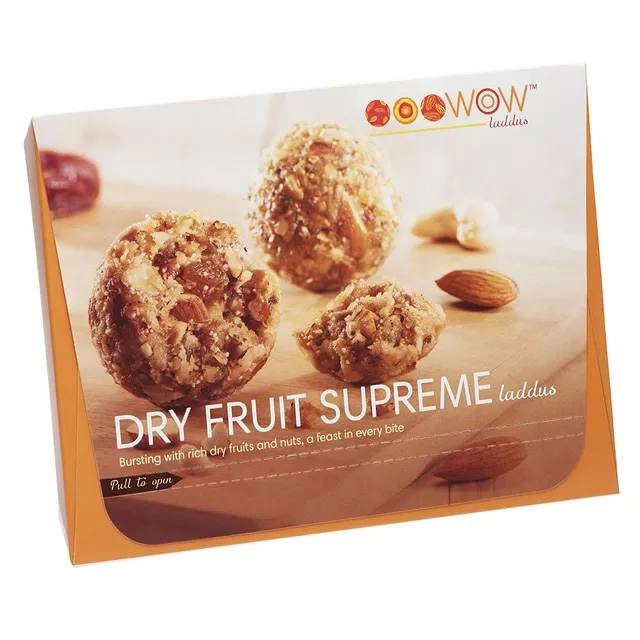 Wow laddus Dry fruit Supreme laddus (12 pieces). Bulk laddus in Pune, Buy sweets online in Pune